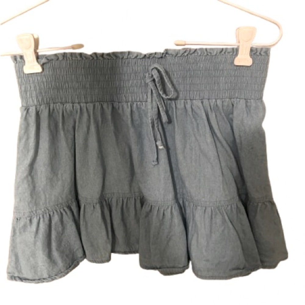 Graffiti/Mixology Denim Mini Skirt Size S